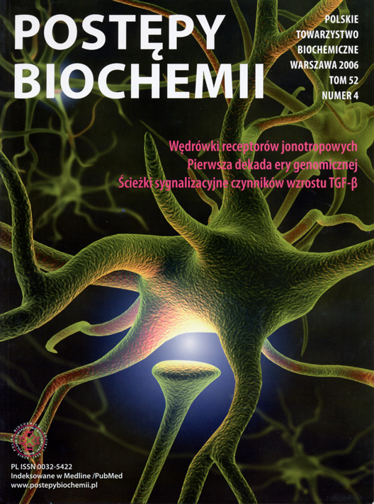 Postepy Chemii journal cover